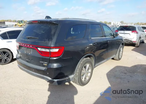 2015 Dodge Durango Limited из США, поврежденный, VIN 1C4RDHDG7FC201077